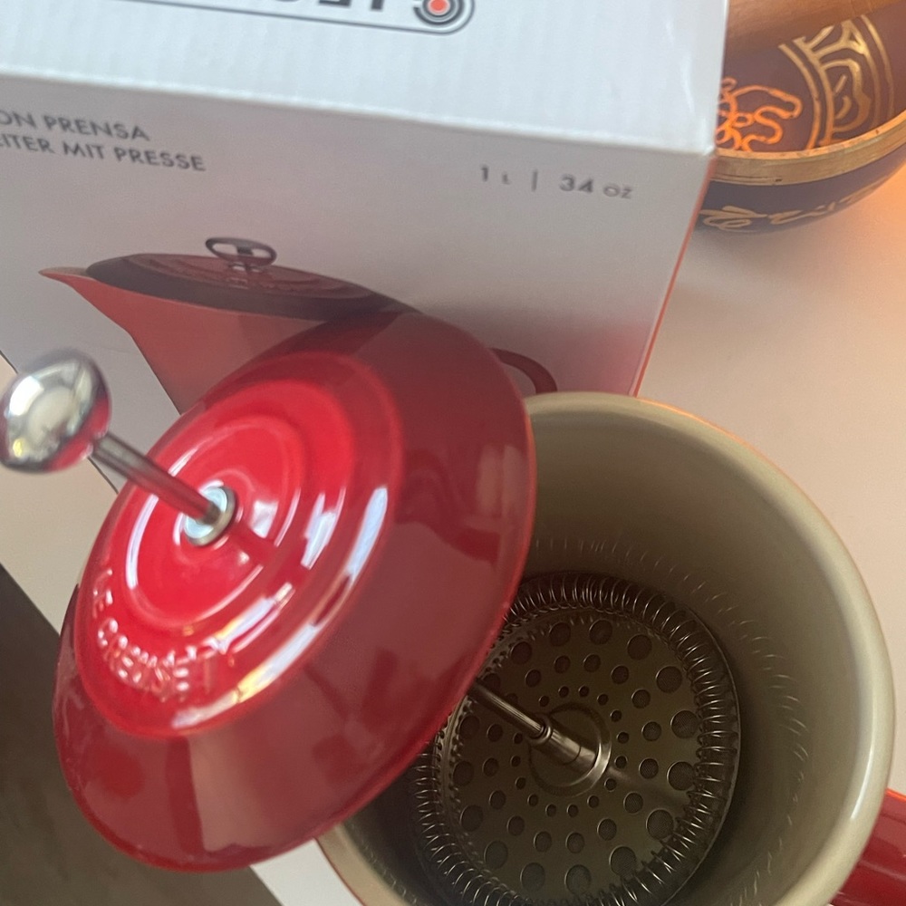 Le Creuset Red French Press